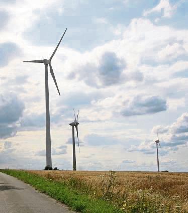 Drei weitere Windkraftanlagen sind für Anröchte geplant. Archivfoto: Raestrup