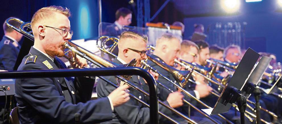 40 Jahre Blasorchester Bad Westernkotten: Das wurde mit einem Konzert gefeiert. Fotos: Dieter Tuschen