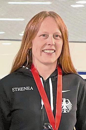 Weltmeisterin im Säbelfechten: Rabea Hambach-Richter aus Geseke.