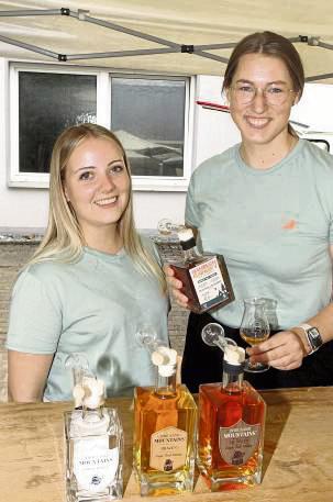 Auch das Whisky-Tasting gehörte zum Programm.