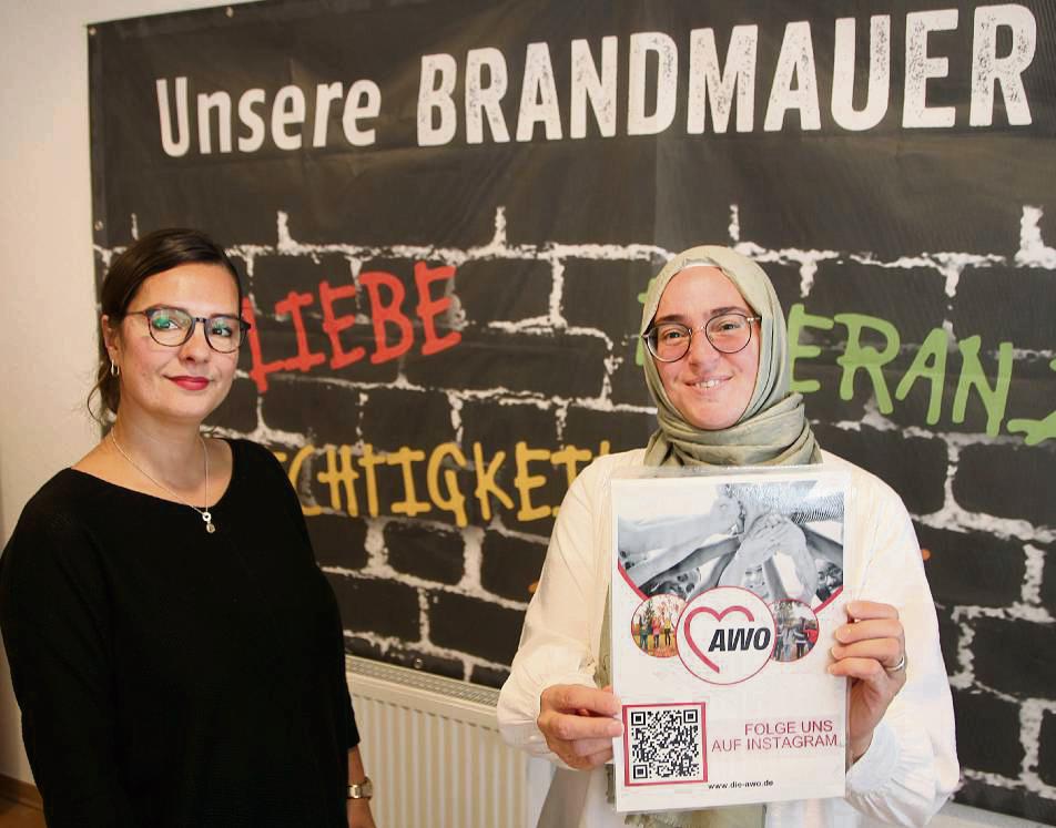 Katerina Cirivello, Sengül Emir und ihr Awo-Team haben in ihrem Domizil ihre ganz eigene Brandmauer errichtet – unter anderem mit Liebe und Toleranz. Foto: Puls
