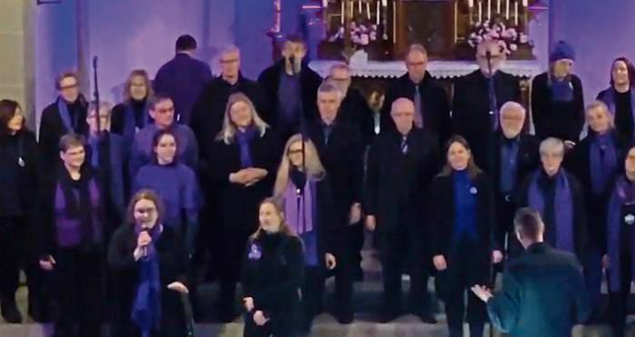 In der Antoniuskirche hieß es jetzt „Christmas@Home“.