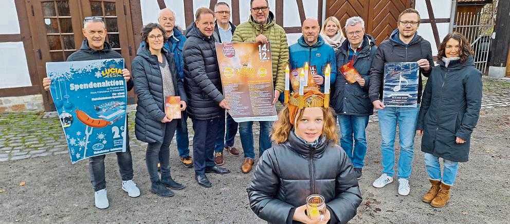 Die Akteure des Luciafests 2025 freuen sich auf das letzte Stadtfest des Jahres.