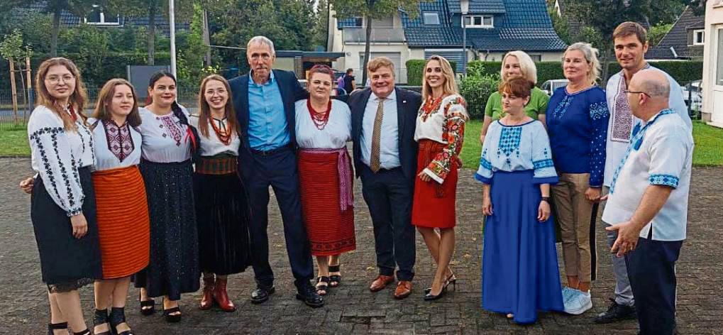 Feier des Unabhängigkeitstages der Ukraine trafen sich etwa 80 Teilnehmer jetzt am Johanneshaus im Lippstädter Süden.