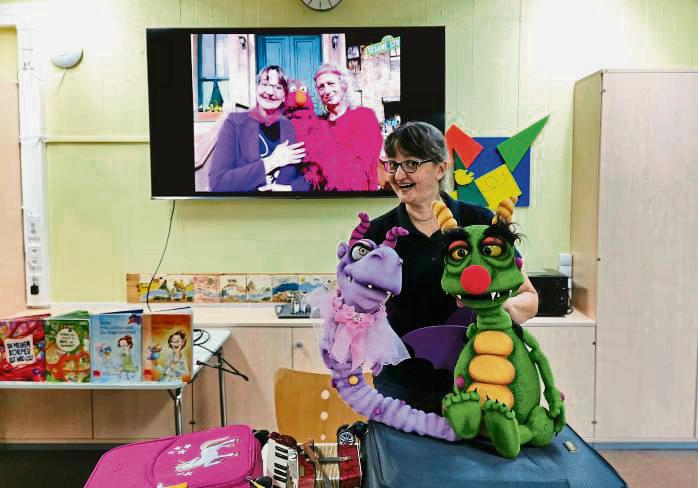 Tipps für mehr Gelassenheit gab’s von Notärztin, Kinderbuchautorin und Puppenspielerin Dr. Sibylle Mottl-Link.
