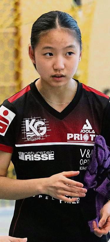 TTK-Akteurin Lisa Wang gewann mit der deutschen U15-Nationalmannschaft bei der WM in Schweden die Bronzemedaille. Foto: Wiegand
