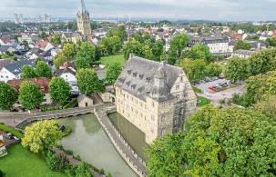 Der Teich am Schloss Erwitte. Foto: Eickhoff