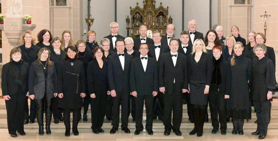 Der Kammerchor Lippstadt (Bild) führt die „Graner Messe“ von Franz Liszt gemeinsam mit dem Kammerchor Rüthen und dem Chor an St. Nicolai auf.