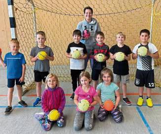 Die Handball-F-Jugend des TuS Anröchte sucht Verstärkung.