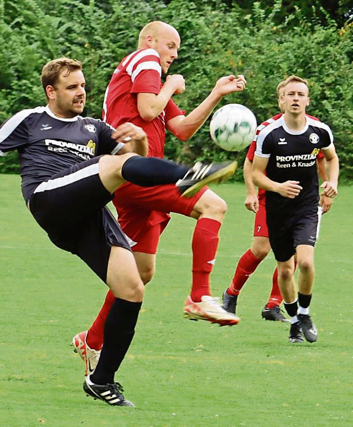 Eine klare Angelegenheit war das Gastspiel der Horner beim Aufsteiger SW Berge. So führte die Gockel-Elf zur Pause bereits 4:0. Am Ende hieße es 7:2. Foto: Feichtinger