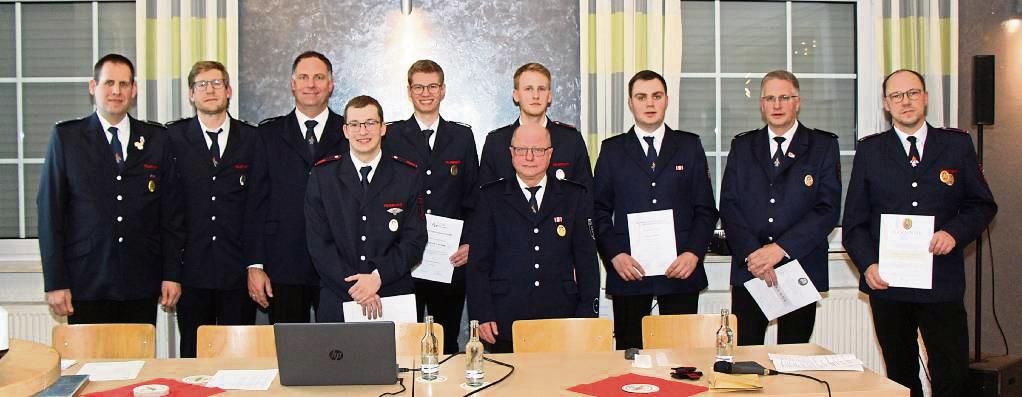 Ein ereignisreiches Jahr liegt hinter der Feuerwehr. So geht’s auch weiter. Foto: Löseke