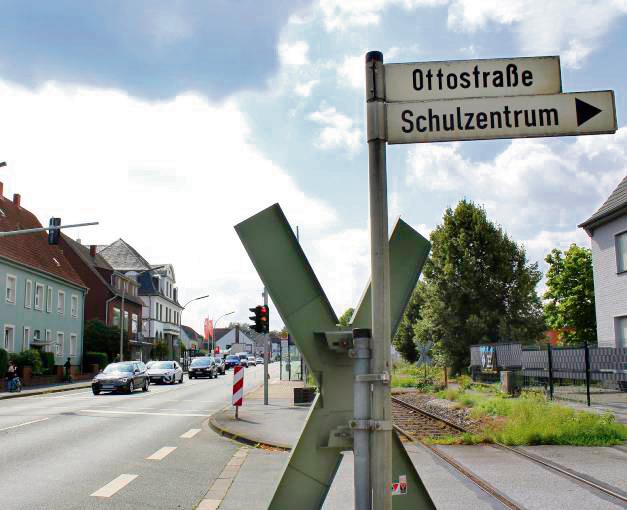 An der B55 / Ottostraße wünscht sich die Erwitter CDU einen Blitzer. Foto: Mintert