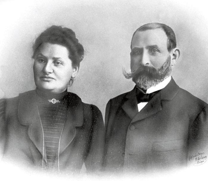 Isaak Rosenfeld war von 1882 bis 1910 Lehrer an der Thora-Schule. Die Schüler verewigten ihn mit einer Karikatur.
