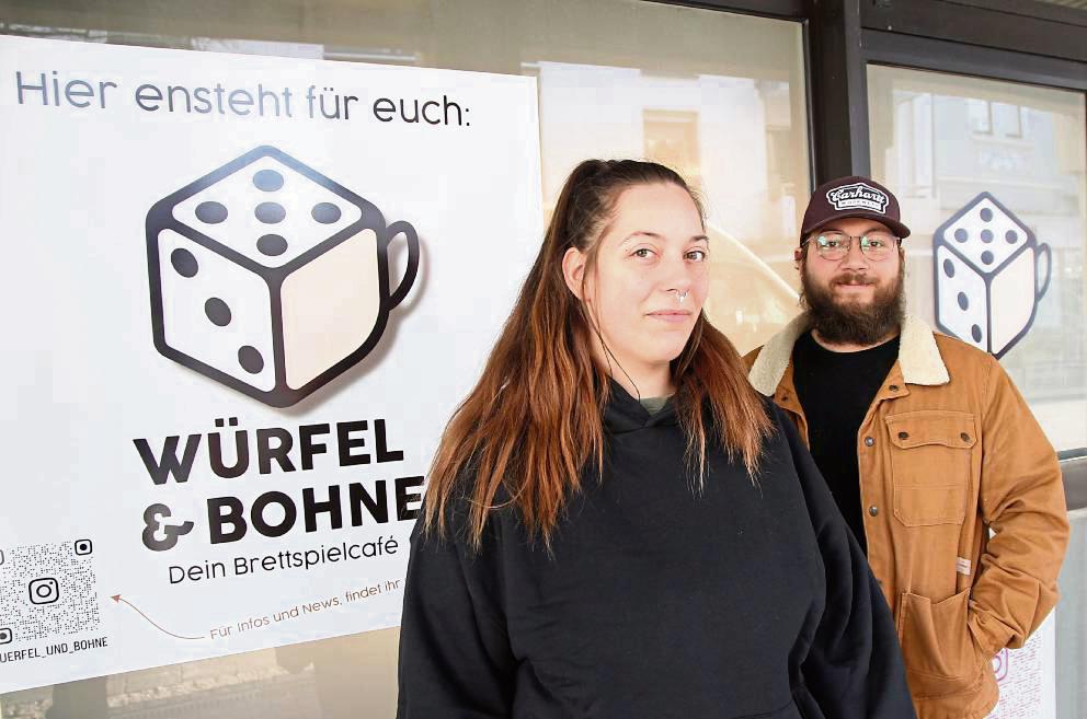 Die Umbauarbeiten für das Brettspielcafé Würfel & Bohne von Aylin Krippner und Simon Sturm haben gerade erst begonnen. Im Laufe des Frühjahres soll der Betrieb anlaufen. Foto: Bastian Puls