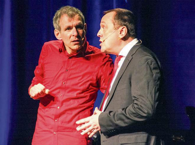 Thomas Philipzen und Harald Funke in Aktion. Foto: Wissing