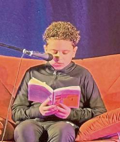 Ilyas Gür aus der 6b gewann den Lesewettbewerb