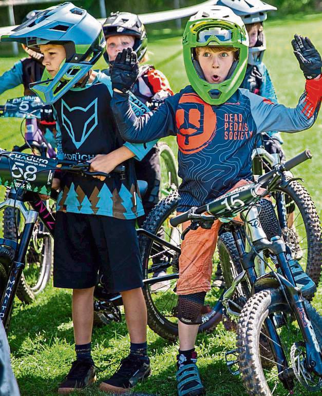 In den Startlöchern. Die Mountainbike-Talente werden am 30. August beim FuxDuro der Radfüchse Büren ihr Können unter Beweis stellen.