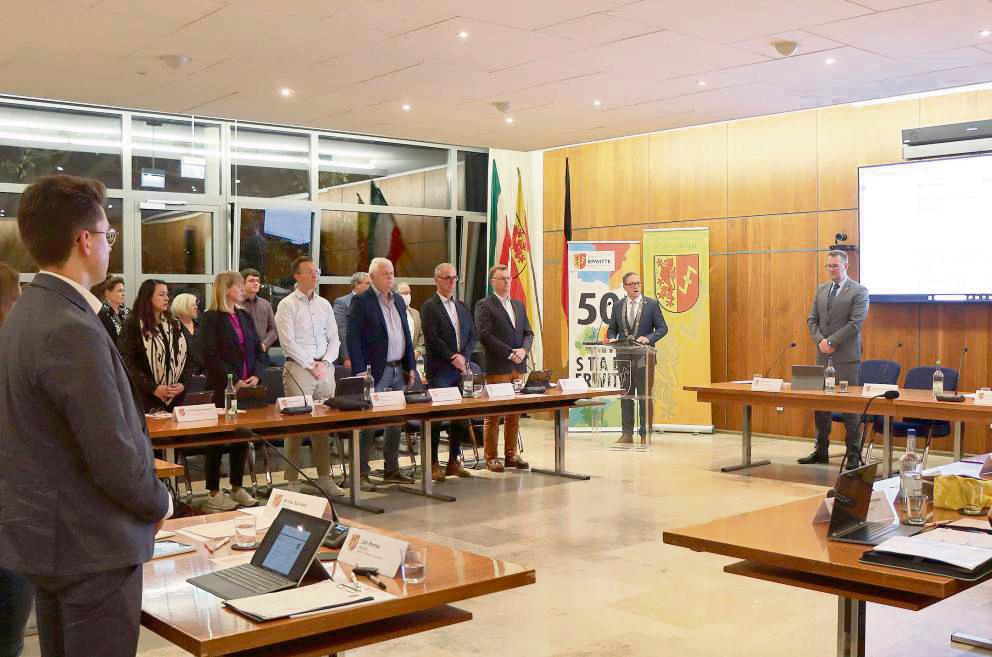 Ein Bild von der konstituierenden Ratssitzung: Künftig erhalten die Mandatsträger in Erwitte höhere Zuwendungen für ihre Arbeit. Archivfoto: Ulrike Dietz