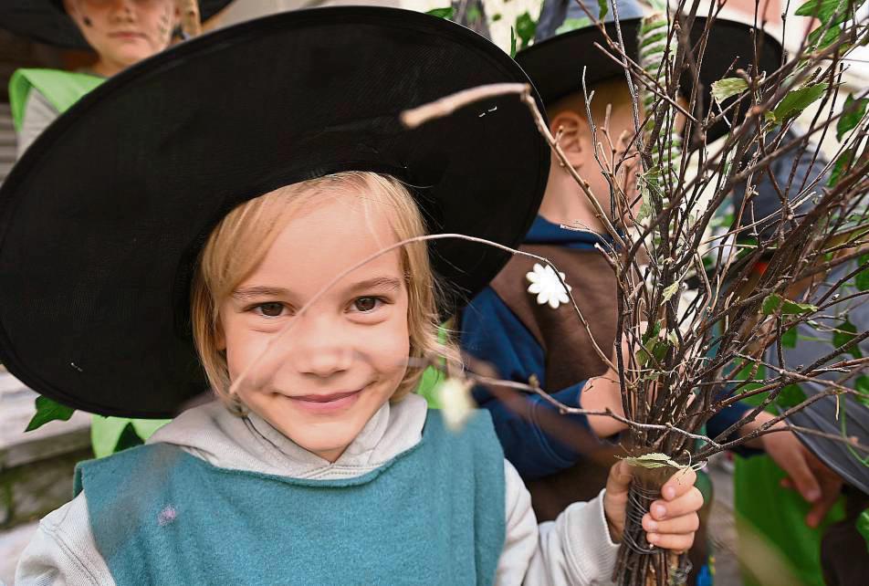 Fantasievoll waren vor allem die jüngsten Hexenstadtfestbesucher gekleidet. Mit dem passenden Outfit machte das Hexenstadtfest gleich doppelt Spaß.