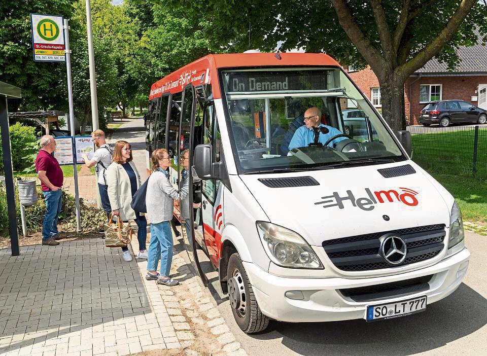 Ob in Rüthen künftig auch ein Helmo fährt und so der Busverkehr etwas bedarfsgerechter gestaltet werden kann, möchte der Kreis Soest prüfen.