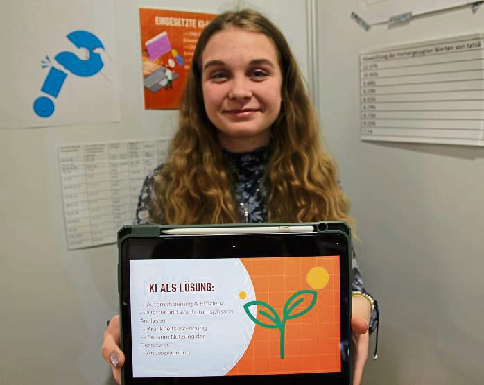 Mariia Pravoslavna gehörte mit drei Auszeichnungen für ihre Karotten-App zu den großen Gewinnern. Fotos: Puls