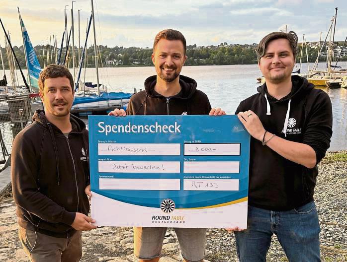Freuen sich über den Erfolg der vierten Quartett-Auflage (v.l.): Simon Neuhaus, Stefan Liß, Alexander Kießling (alle vom Round Table Lippstadt-Soest).