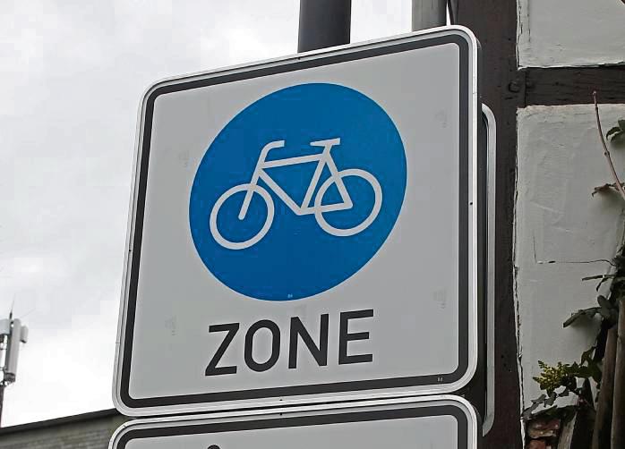 Der Abschnitt zwischen Friedenseiche und Schulzentrum soll zur Fahrradzone werden. Archivfoto: Puls