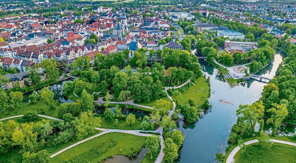 Bei der klimaneutralen Wärmeversorgung der Lippstädter City könnte auch die Lippe eine Rolle spielen. Das muss allerdings genau untersucht werden. Archivfoto: Eickhoff