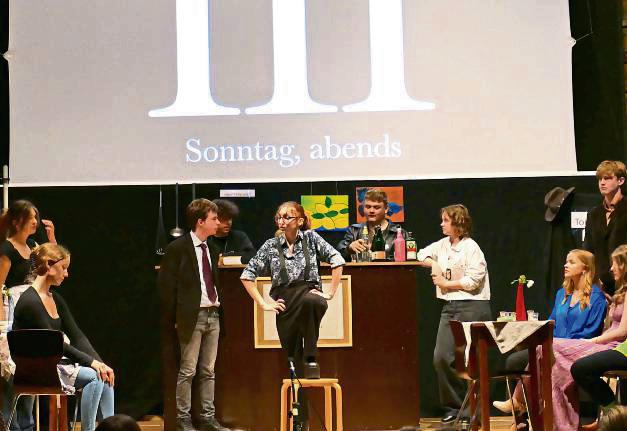Den „Duft des Mordes“ gab’s im Forum der Marienschule.