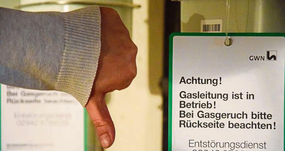 Im Altbestand gibt‘s noch Gas-Heizungen, im Neubaugebiet zukünftig wohl immer weniger. Foto: Kossack