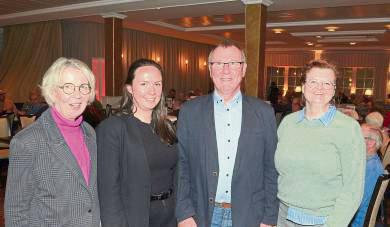 Neue Ämter im Vorstand (v.l.): Ruth Beringmeier, Lea Kreimeier, Franz-Josef Johannesmeier und Tanja Presto.