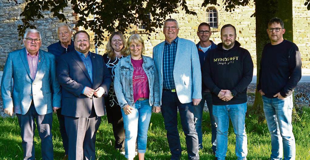 Der neu gewählte Vorstand der CDU-Ortsunion Oestereiden.
