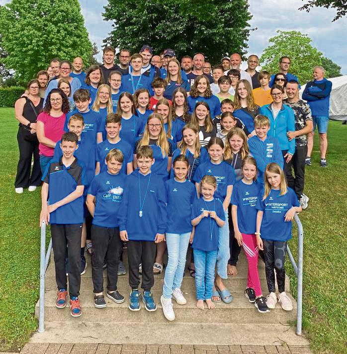 Das internationale Einladungsschwimmfest in Geseke war auch für die Aktiven wieder ein unvergessliches Erlebnis.