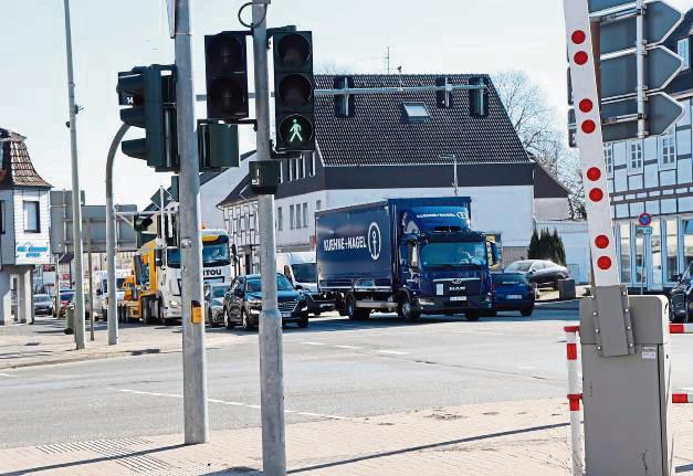 Die Umgehungsstraßen sollen Entlastung für die verkehrsgebeutelte Erwitter Innenstadt bringen. Dabei sei die Deges schon einen guten Schritt weiter. Foto: Dietz