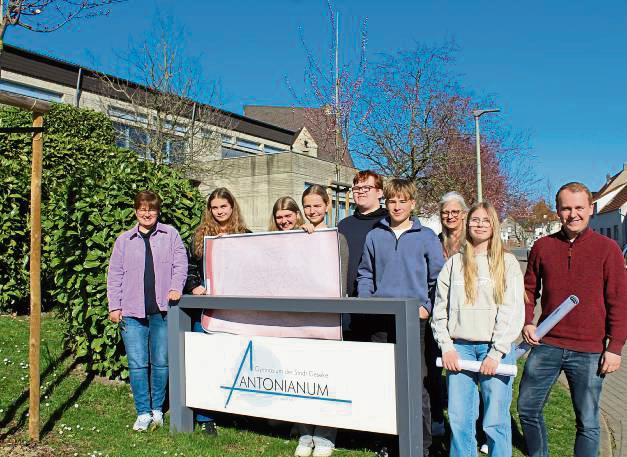 Mit vier Projekten nahm die Geschichts-AG am Wettbewerb teil. Fotos: Mintert