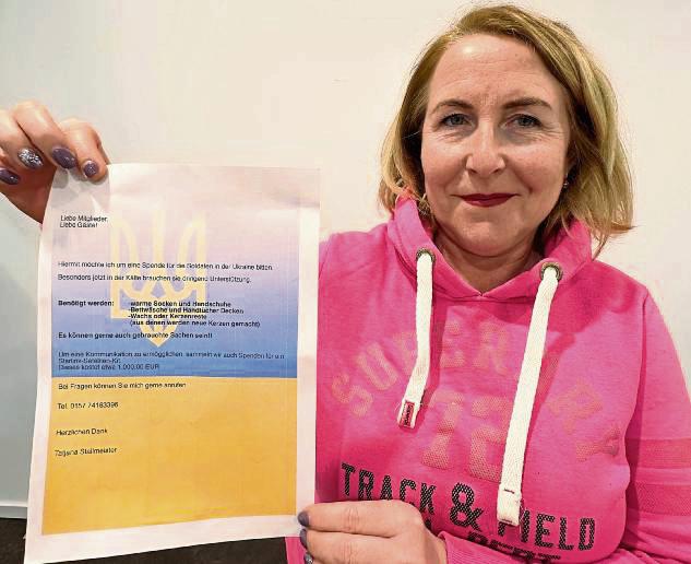 Hofft auf Unterstützer, die Kerzen und Wachs für Büchsenlichter spenden: Tatjana Stallmeister. Foto: Cegelski