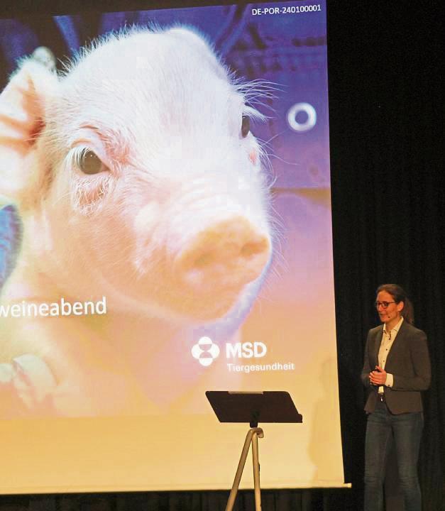 Im Fokus des Geseker Schweineabends, wie könnte es anders sein, stand das Schwein. Foto: Korf