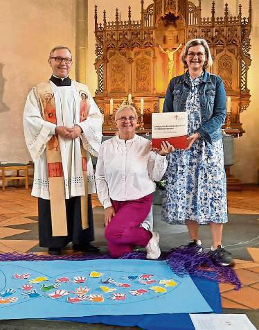 Das Zertifikat gab’s im Rahmen eines Familiengottesdienstes.