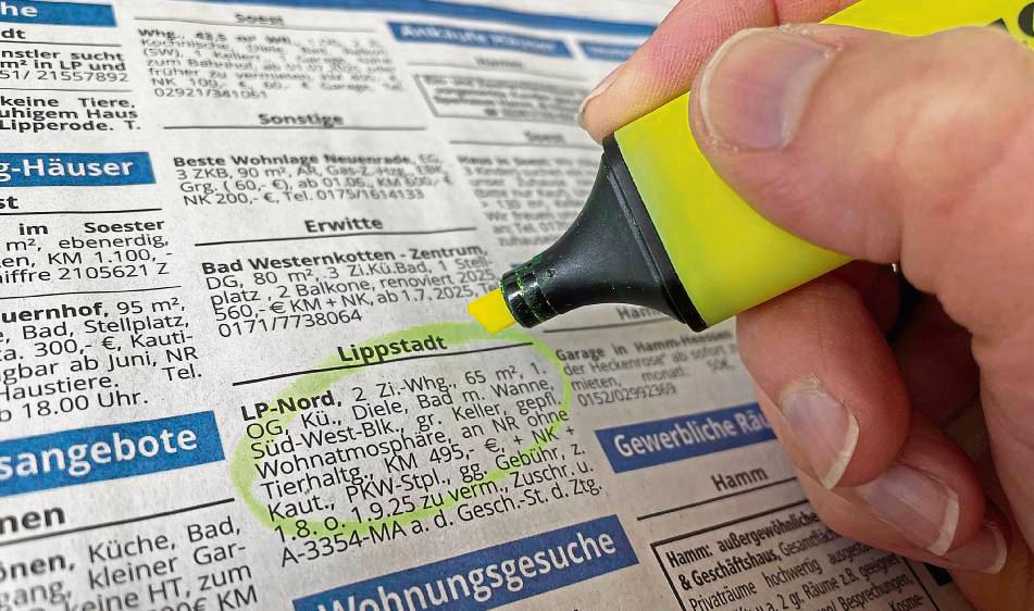Unterstützung bei der Wohnungssuche bekommen Wohnungslose und von Wohnungslosigkeit Bedrohte beim SKM und der Landesinitiative „Endlich ein Zuhause“. Foto: Rückert