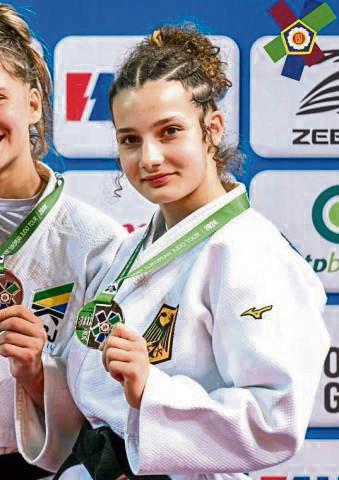 Stolz über Bronze beim European Cup in Kroatien: Judoka Klara Erten bewies erneut ihre internationale Klasse.