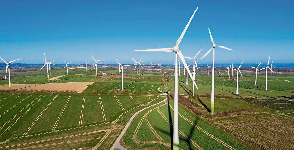 Das Thema Windkraft wühlt das Haardorf Effeln emotional auf. Bei der Dorfversammlung gab es nun detaillierte Einblicke in die Planung. Archivfoto: Hans-Werner Förster