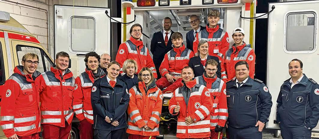 Der DRK-Ortsverein schellt jetzt an den Haustüren, um Fördermitglieder zu werben.