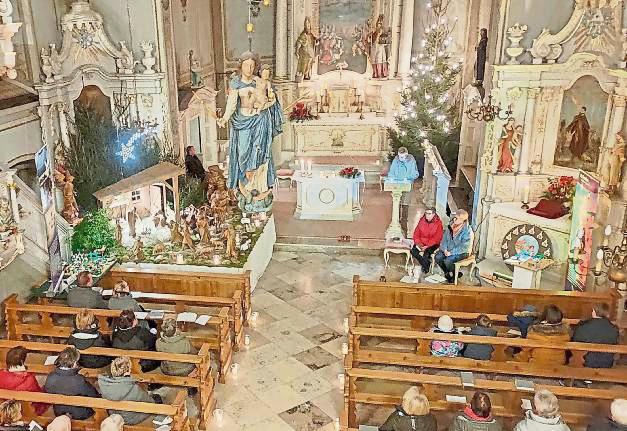 „Lego am Abend“ in der Kirche in Meiste. Foto: Thomas