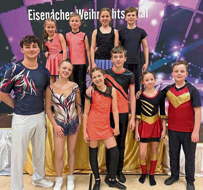 Auf Tour: Die Pink Panthers des LTV Lippstadt waren im Rahmen des Rock’n’Roll-Nord-Cups bei den Turnieren in Winsen und Eisenach am Start.