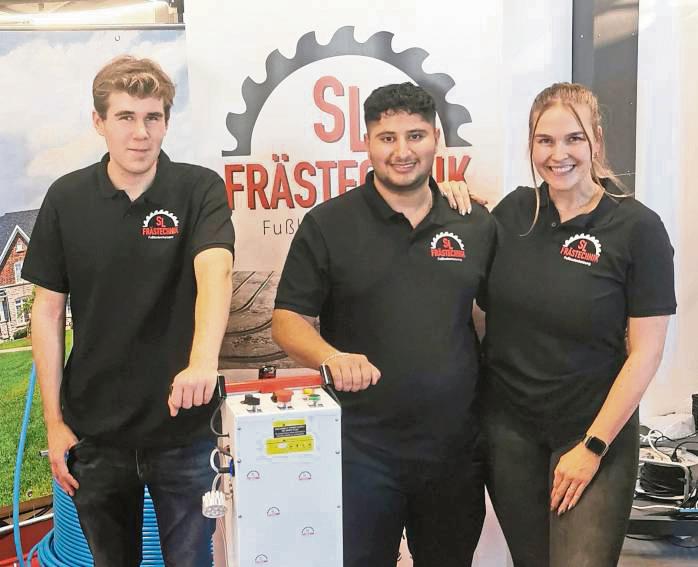 Fußbodenheizung im Altbau nachrüsten? Das Unternehmen SL-Frästechnik aus Lippstadt zeigte wie es geht.