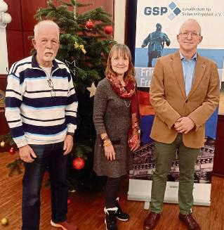 Die GSP begrüßte jetzt den Experten Michael Hellerforth (r.) zum Thema „Strategische Bedeutung der Ostsee“ in Bad Waldliesborn.