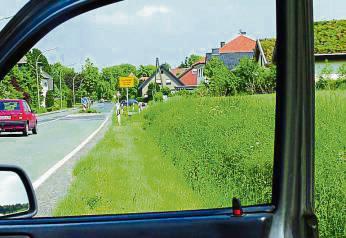 Der Radweg könnte einmal hier entlangführen.