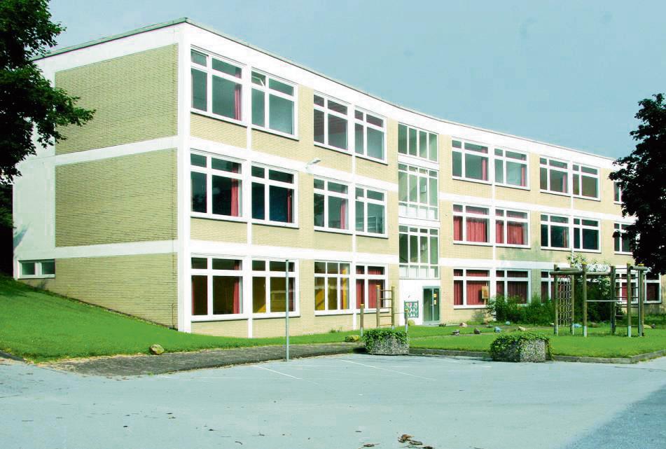 Ein unscheinbarer Ort mit bewegter Geschichte: Am Schulstandort in Eringerfeld wurden in der Vergangenheit so manche Schulform ausprobiert. Die Hochbegabten-Schule Talenta war sicherlich die außergewöhnlichste. Sie hielt sich allerdings nur fünf Jahre. Foto: Archiv