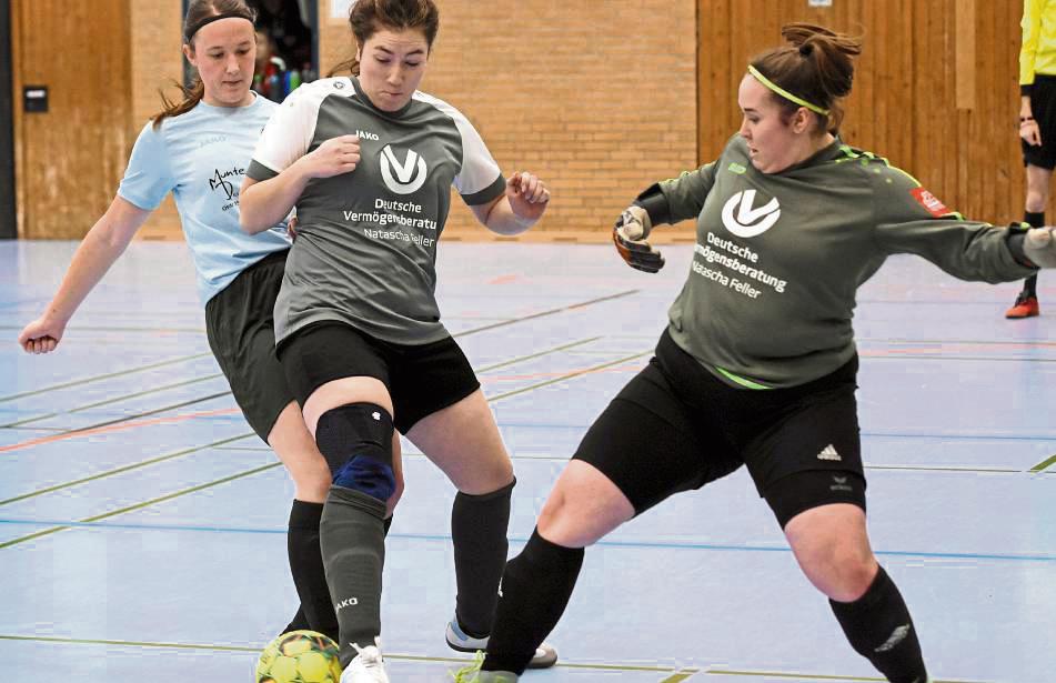 Unter der Regie von Germania Esbeck kämpfen am Sonntag die Fußballfrauen in der Jahnsporthalle um die Kreiskrone. Als Titelvertediger geht Germania Stirpe ins Rennen.