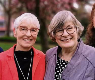 Die KWL-Mitarbeiterinnen Regina Happe (l.) und Christa Niedner haben sich in den Ruhestand verabschiedet.